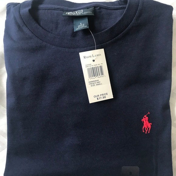 ralph lauren t shirt label